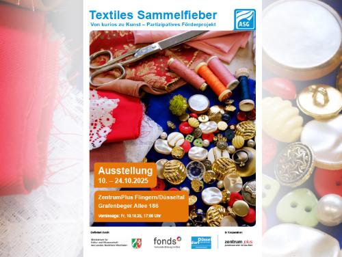 Ausstellung Textiles Sammelfieber