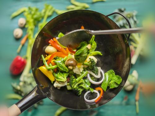 Kochen mit dem Wok: Schnell und einfach, leckeres zubereiten