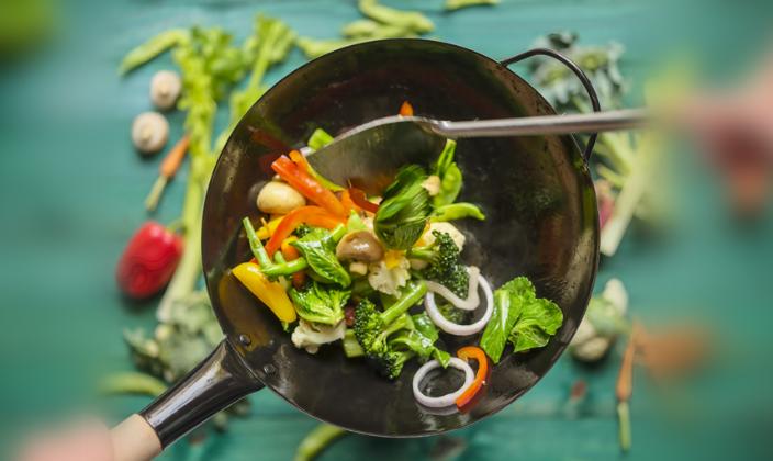Kochen mit dem Wok: Schnell und einfach, leckeres zubereiten
