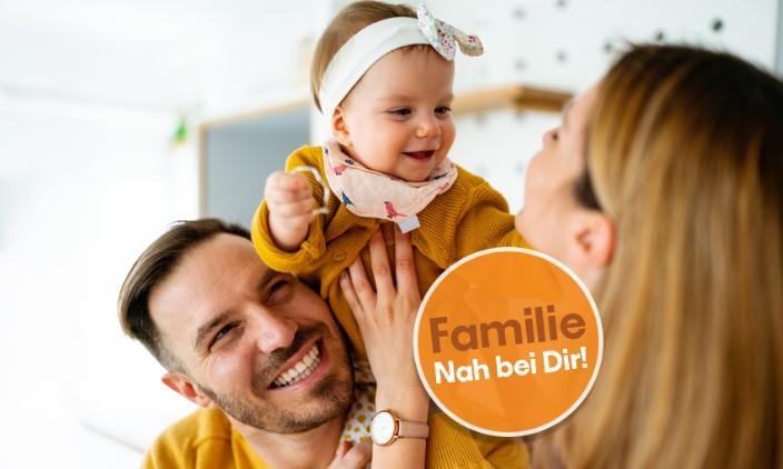 Nah bei Dir! - Familie - Mutter, Vater und kleine Tochter