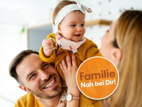 Nah bei Dir! - Familie - Mutter, Vater und kleine Tochter