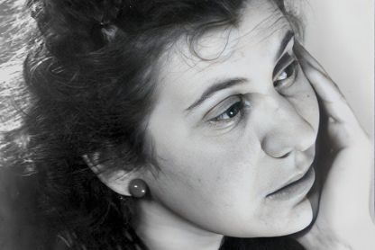 Portrait Etty Hillesum ca. 1940 (Unbekannter Fotograf, digital restauriert)